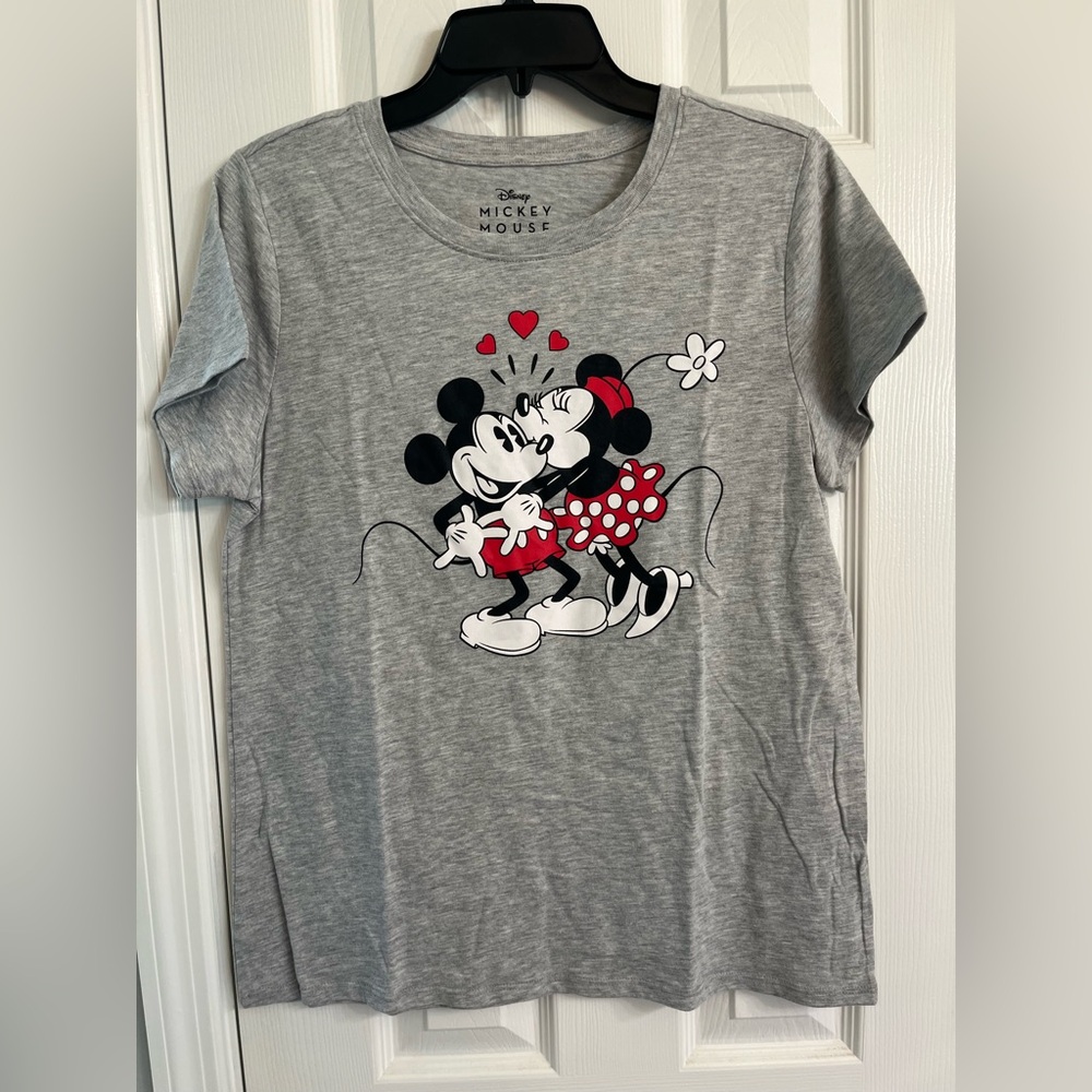 Disney tee, gray, size M